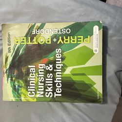 Clinical nursing Skills And techniques 