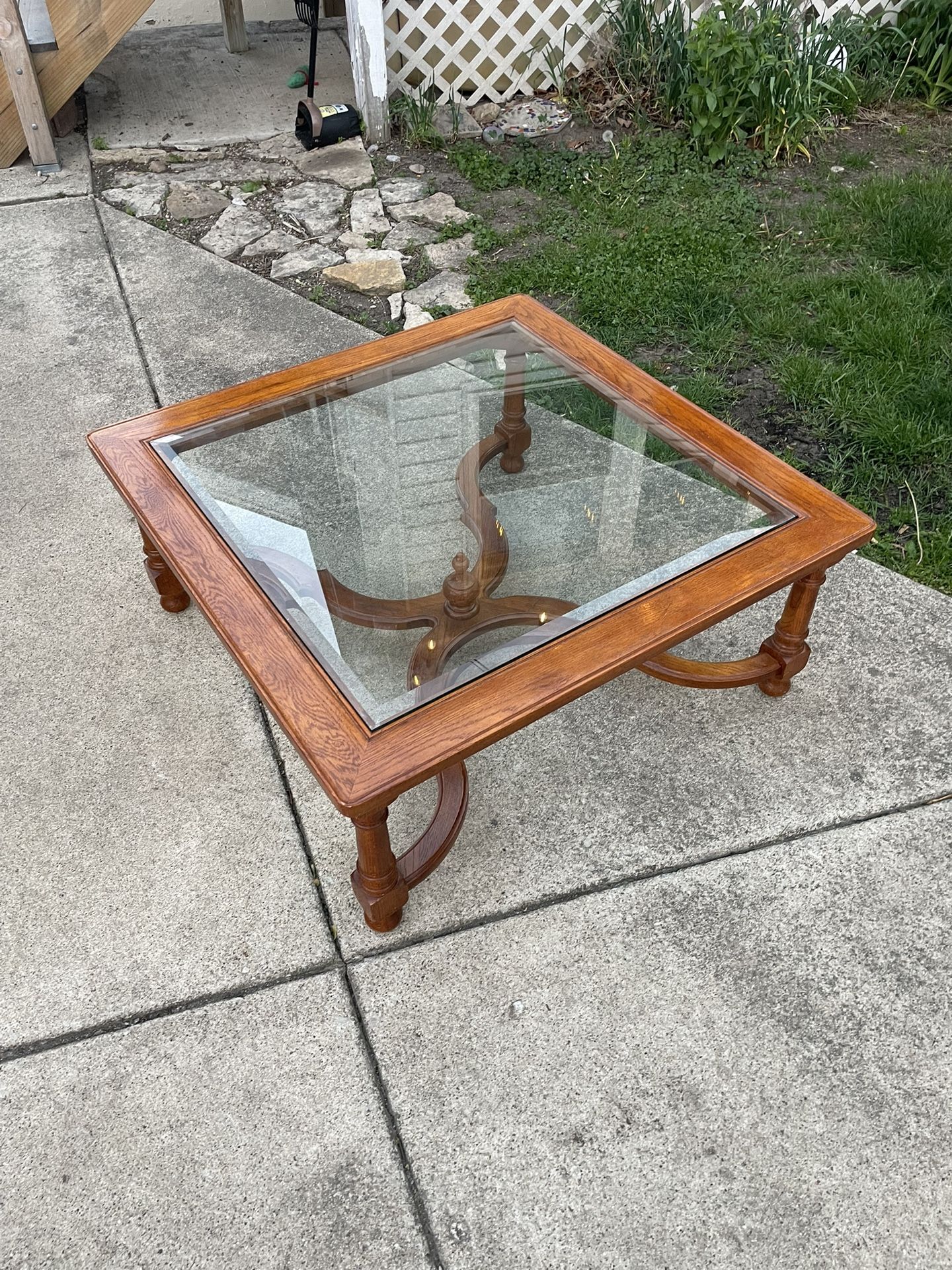 Antique Wooden Coffee Table