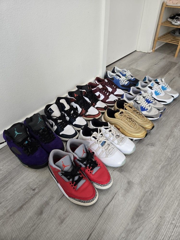 Retro Jordans, Nike Air Max, MEN'S Shoes Size 9 