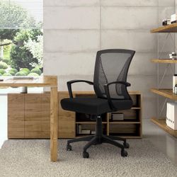 New Wholesale Office Chairs Task Mid Back Mesh Chairs Ergonomic Swivel Lumbar Support Desk Computer Chair New in box SKU T OCNC7500/T OCNC7510. #Of