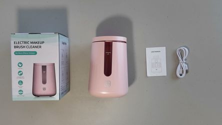 Etrhtec Electric Makeup Brush Cleaner - Automatic Spin Cleaner, Rechargeable