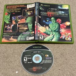 Army Men Major Malfunction Xbox No Manual Tested