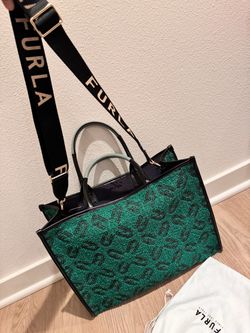 NEW FURLA OPPORTUNITY TOTE L with extra shoulder strap