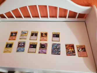 1st edition Pokémon cards plus 2 Gx's