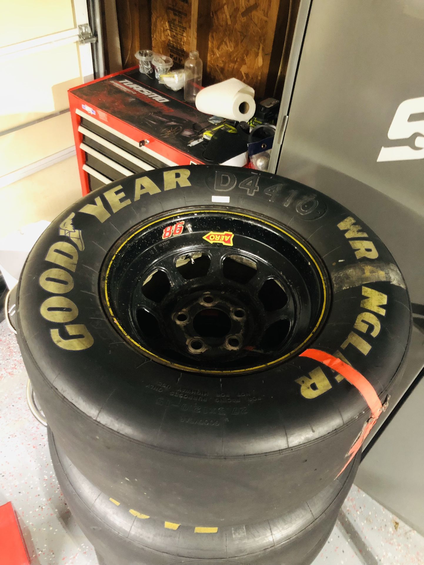 NASCAR Tire And Wheel Assemblies, 4