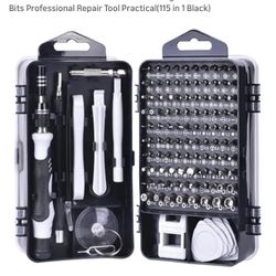 Hand Tools 115 117 in 1 Screwdriver Set Magnetic 