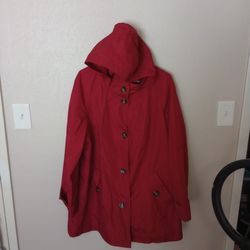 Red Rain/Winter Coat