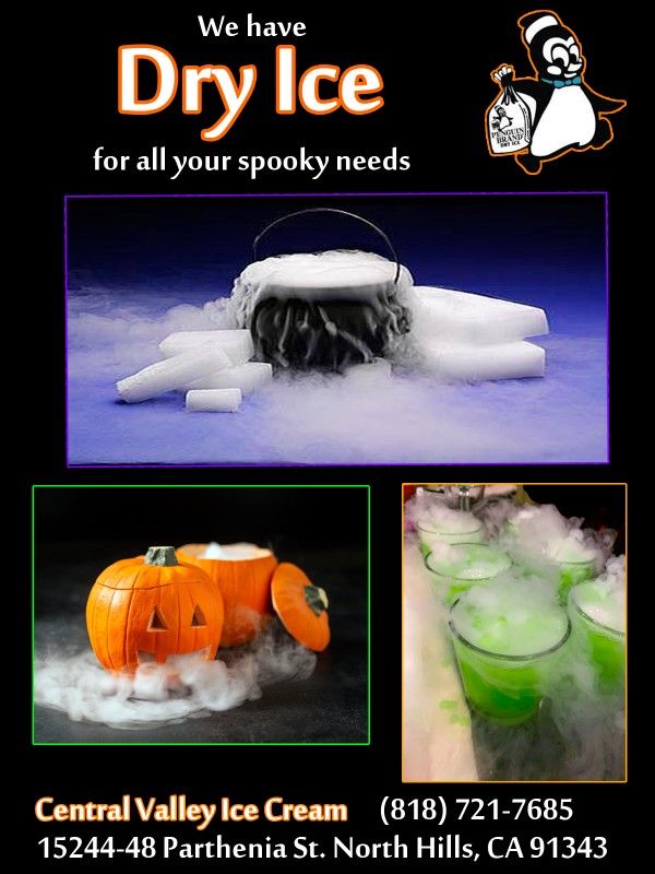 Dry Ice - Hielo Seco HALLOWEEN