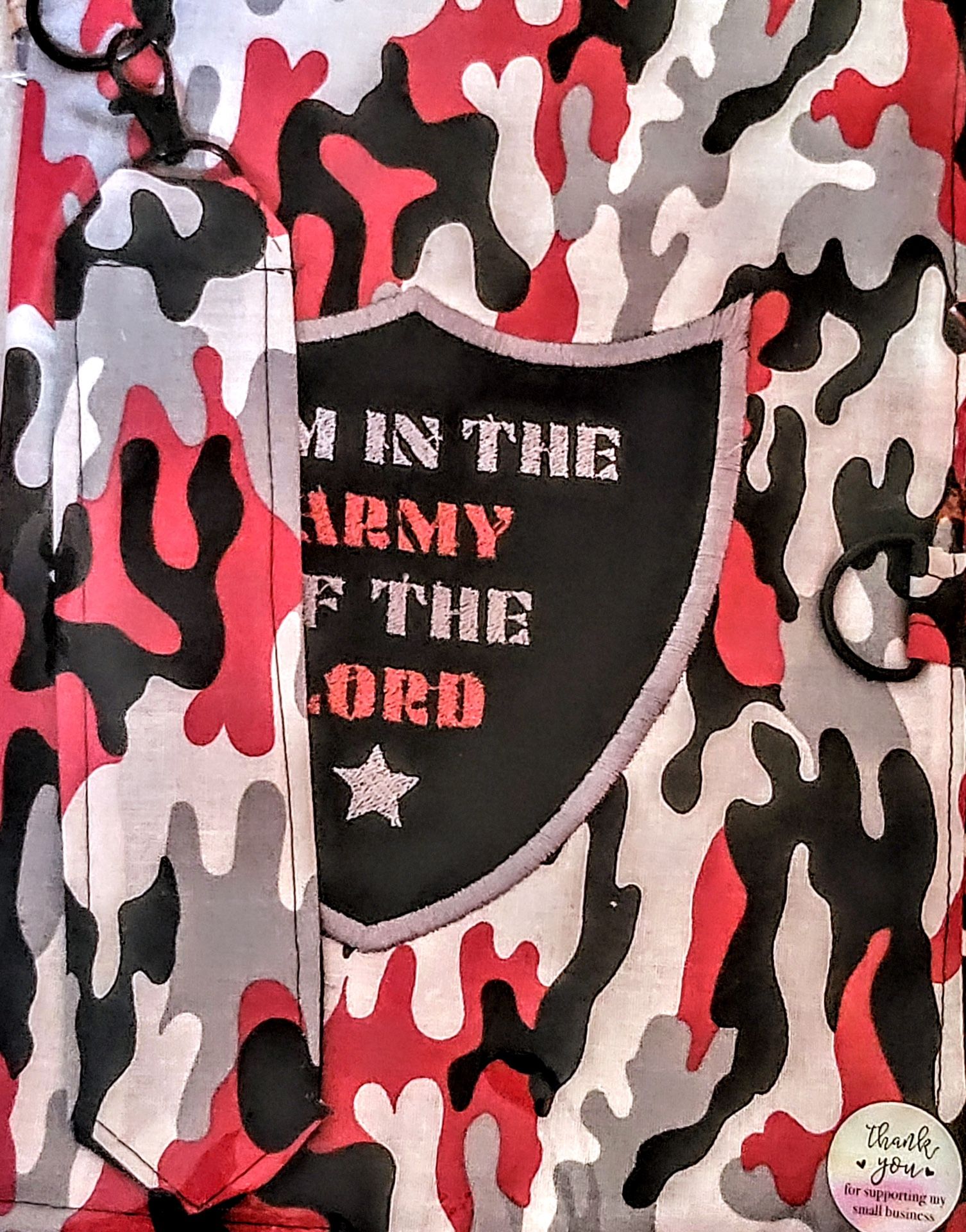 I’m In The Army Of The Lord Bible Cover