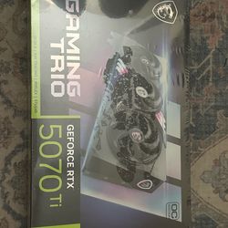 MSI Gaming GeForce RTX 5070 Ti TRIO OC