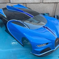 Bugatti RC Body 1/10 Scale