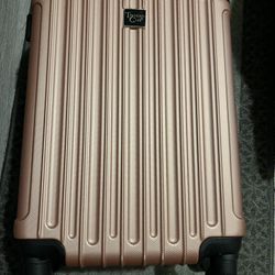 Travelers Club Midtown Hardside Luggage Travel Set Rose Gold 