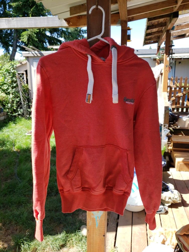 Super Dry Brand Hooded Sweatshirt