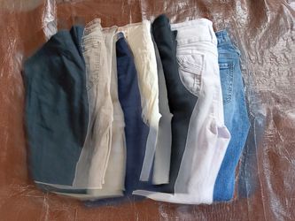 Juniors 0-3 Jeans- 7 Pair/ $20