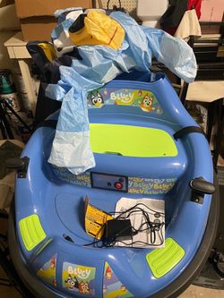 Bluey bumper car