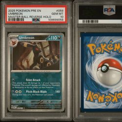 Umbreon Psa 10 Master Ball