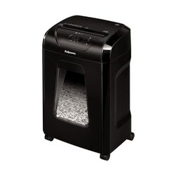 Fellowes Powershred 12 Sheet Cross-Cut Paper Home Office Paper Shredder, 19.50" H x 9.69" W x 13.44" D