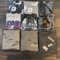 Denim Tears Alocs Bape Essentials Hoodies