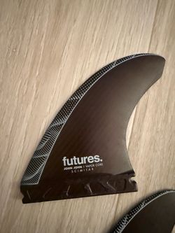 John John Florence Vapor Core Scimitar Fins (L)