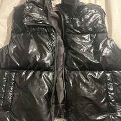 Black Puffer Vest