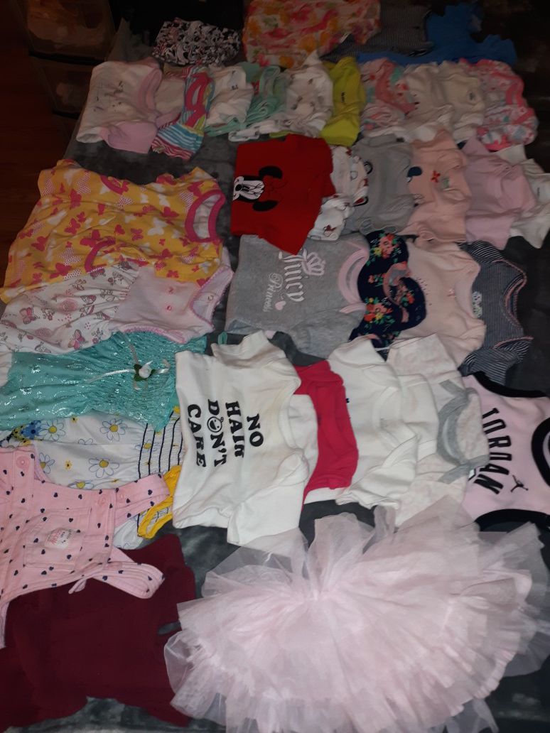 0 to 6 Baby Girl clothes♡ Ropa para niñas 0 a 6 meses