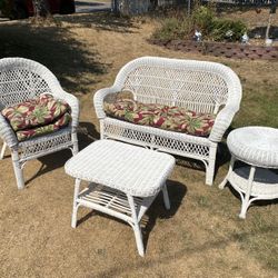 Outdoor Wicker Set 