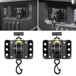 2PCS Retractable Tie Down Straps for 2015-2025 Ford F150