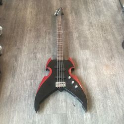 Paul Stanley Silver tone Bass 