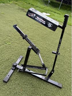 Black flame pitching machine