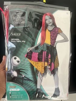 Girls Halloween Costume Sally