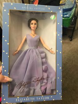 New Elizabeth taylor special edition barbie doll
