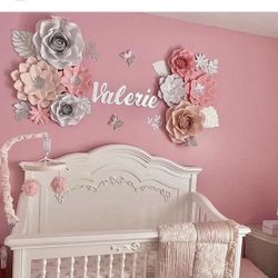 Paper Flowers (Custom Color And Name)