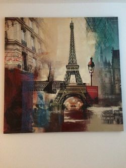 Kirkland’s Eiffel Tower Canvas Painting