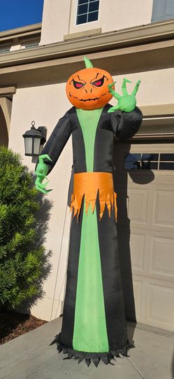 Giant Halloween Inflatable Pumpkin Reaper