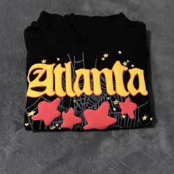1:1 black Atlanta spider hoodies