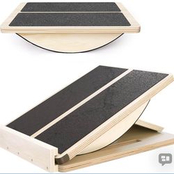 Slant Board, Adjustable Incline Board and Calf Stretcher