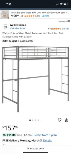 Metal Bunk Bed