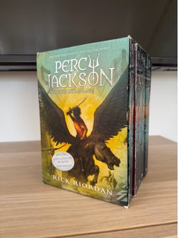 Percy Jackson and the Olympians 5 Book Paperback Boxed Set