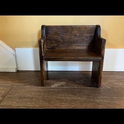 Cute Solid Wood Small Bench