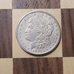1921 S Morgan Silver Dollar 