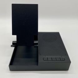 Cell Phone Stand with Bluetooth Speaker, Wireless Charger