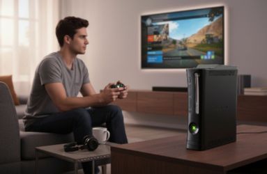 Microsoft Xbox 360 20GB Console Gaming System GameStop W/WiFi & Brick.  UNTESTED/FOR PARTS/REPAIR/INCLUDES POWER CORD & WiFi ADAPTER DUAL ANTENNA. The