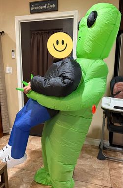 Inflatable Alien Abduction Halloween Costume