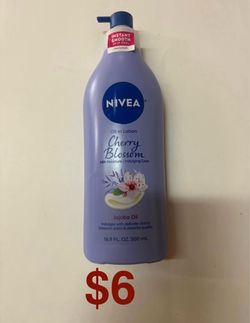 Nivea Cherry Blossom Oil in Lotion 16.9 oz