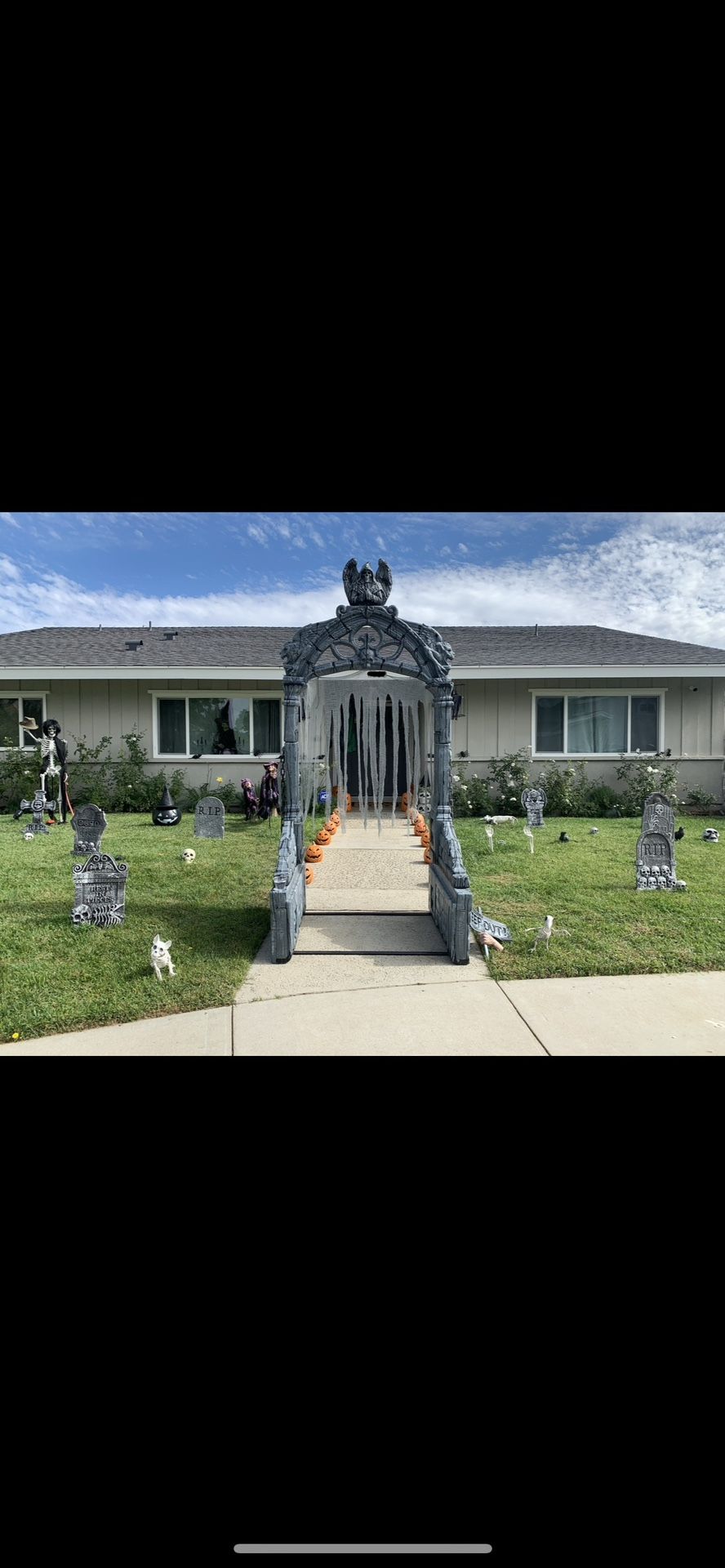 Home Depot 8.5 ft Mausoleum Archway