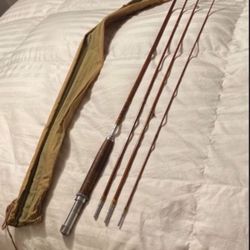 Vintage J C Higgins Model 3027 Bamboo Combo Rod