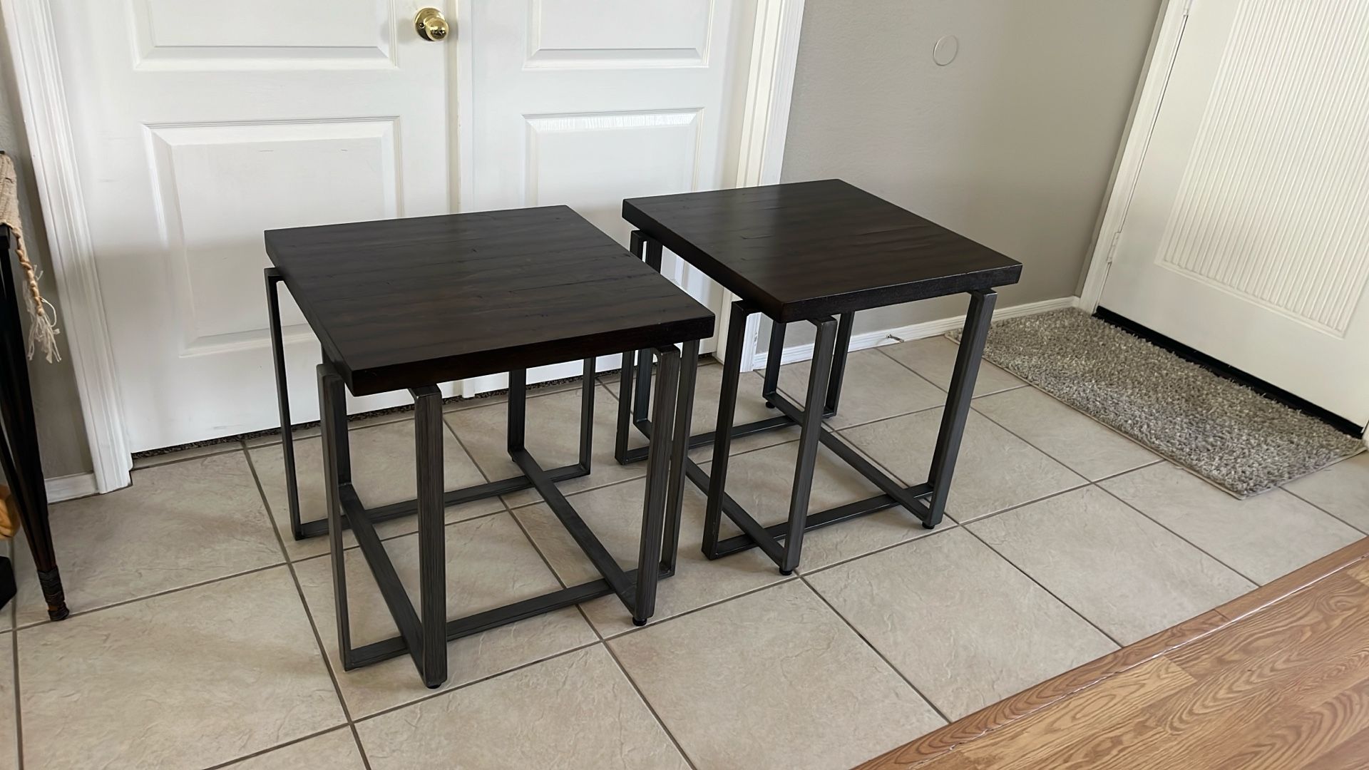 Two Beautiful End Tables 