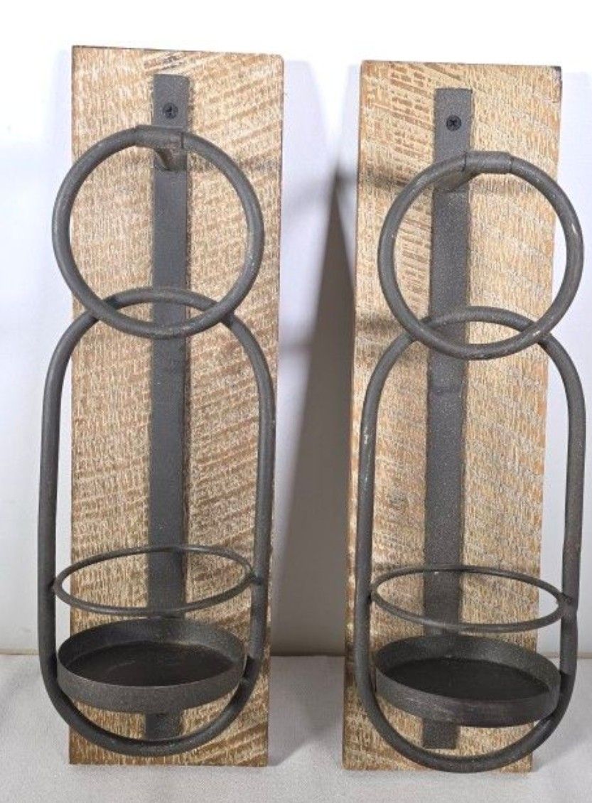 Two New Hobby Lobby Candle Holder / Wall Mounts