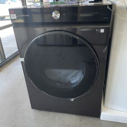 Samsung Bespoke Front Load Electric Dryer In Black