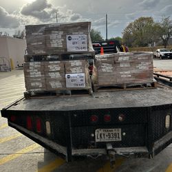 3 Pallets 145 Qty Stair Parts 48 in. x 11-1/2 in. x 1 in. Unfinished Red Oak Plain Cut